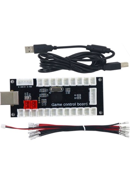 Sıfır Gecikmeli Arcade USB Kodlayıcı Pc Switch 5pın ve 2.8mm Düğme Kontrol Cihazı (Yurt Dışından) modelleri