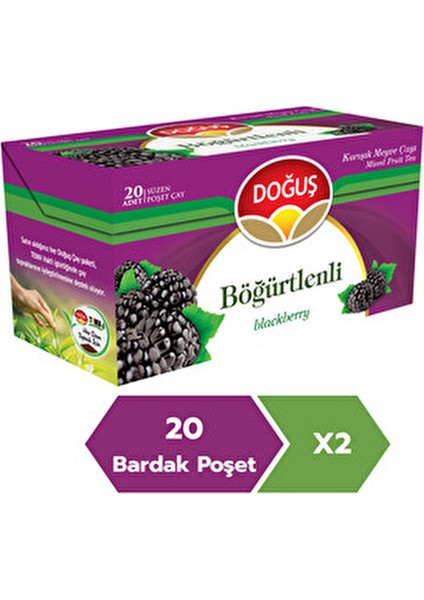 Böğürtlen Çayı 20'li 2 gr Soğuk İçecek Vitamin ve Mineral Zenginliği fiyatları