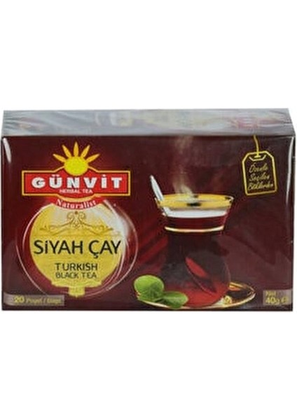 Siyah Çay 20'li Kutu fiyatları