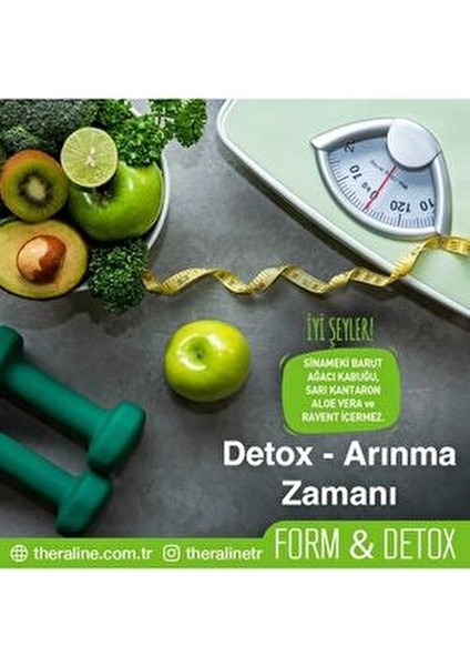 Form & Detox Fonksiyonel Bitki Çayı 2'li Kutu Zengin Vitamin ve Mineral İçeriği fırsatları