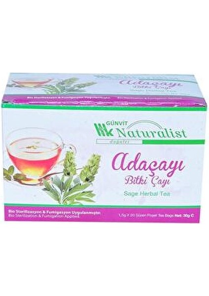 Adaçayı Bitki Çayı 20 Süzen Poşet Vitamin fiyatları