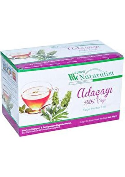 Adaçayı Bitki Çayı 20 Süzen Poşet Vitamin modelleri