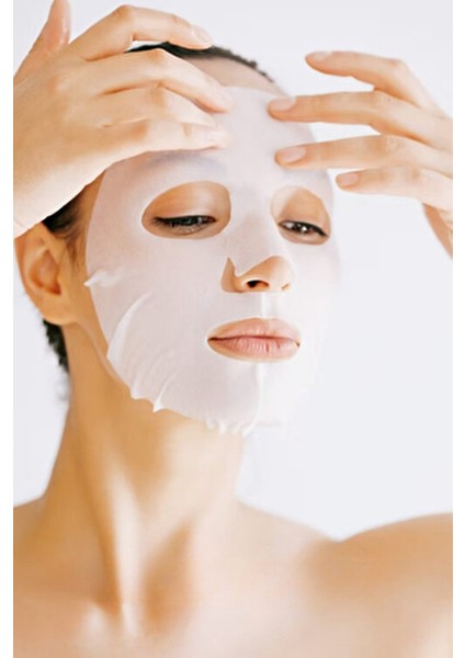 Skin Solution Peptide Mask 1 Adet Onarıcı Etkili Kağıt Maske Tüm Cilt Tipleri için modelleri