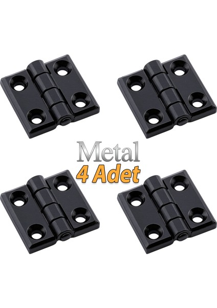 Siyah Metal 4 Adet Set Yaprak Menteşe 30X30MM Dayanıklı Mobilya Kapı Dolap Çekmece Kapak Aksesuar modelleri