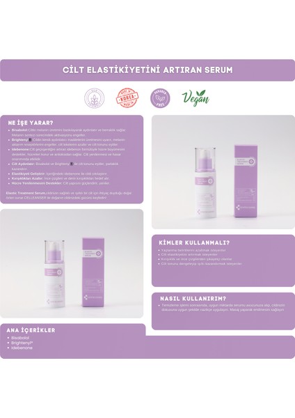 Esnek ve Işıltılı Bir Cilt: Elastic Treatment Serum ile Anında Sıkılaştırıcı Etki fırsatları