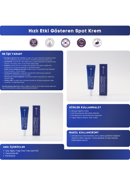 Çay Ağacı Yaprağı Özü Içeren Günlük Bakım Kremi - A-Control Spot Krem fırsatları