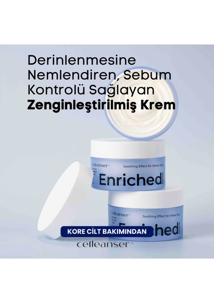 Derinlenmesine Nemlendiren, Sebum Kontrolü Sağlayan Zenginleştirilmiş Krem indirimleri