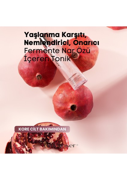 Nar Fermantasyonlu Tonik Tüm Cilt Tipleri İçin Kırışıklık Karşıtı 130 ml indirimleri