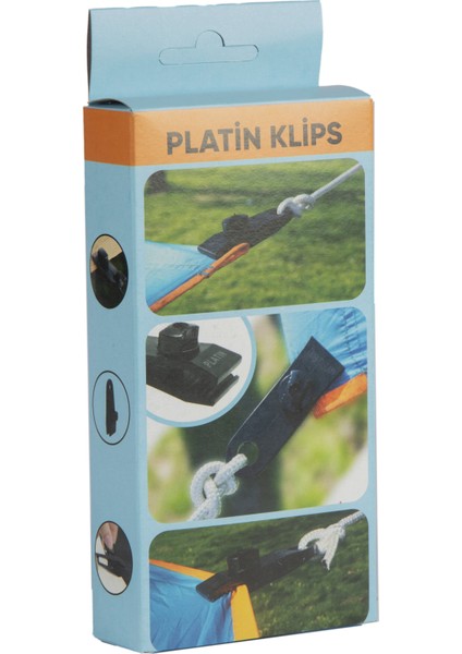 6 Adet Çoklu Kullanımlı Branda, Gölgelik, Tarp Çadır Için Yüksek Kaliteli Vidalı Plastik Klips