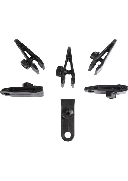 6 Adet Çoklu Kullanımlı Branda, Gölgelik, Tarp Çadır Için Yüksek Kaliteli Vidalı Plastik Klips indirimleri