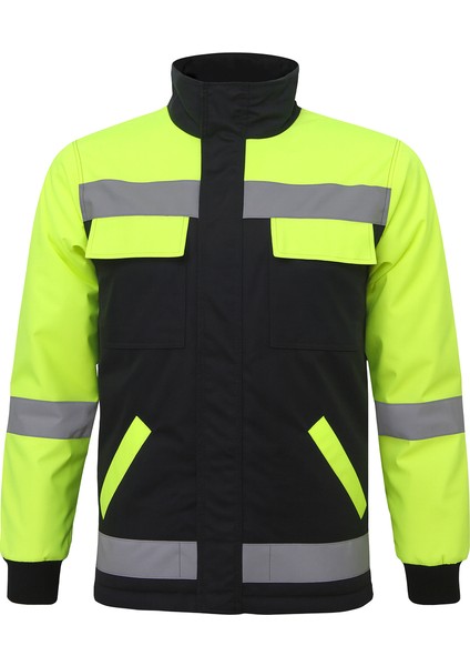 Motorcu Mont & Pantolon Takımı – Kışlık Lacivert, Su ve Rüzgar Geçirmez, Elyaflı, Reflektörlü modelleri