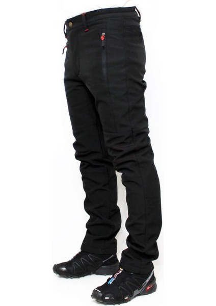 Outdoor Erkek Softshell Pantolon – Su ve Rüzgar Geçirmez, İçi Polarlı, Tactical Outdoor Siyah fırsatları