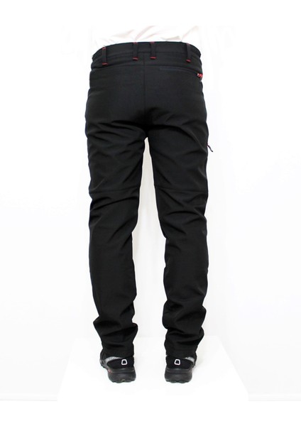 Outdoor Erkek Softshell Pantolon – Su ve Rüzgar Geçirmez, İçi Polarlı, Tactical Outdoor Siyah indirimleri