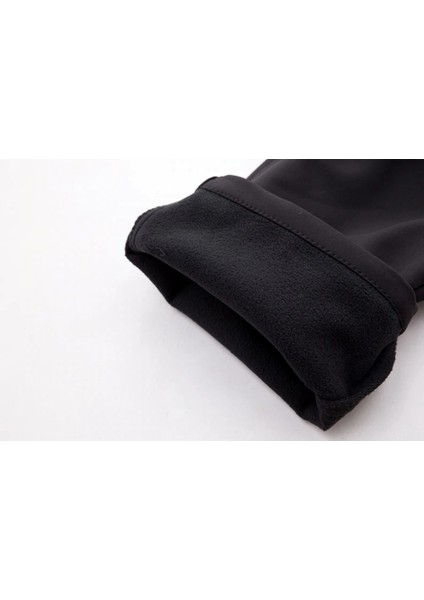 Outdoor Erkek Softshell Pantolon – Su ve Rüzgar Geçirmez, İçi Polarlı, Tactical Outdoor Siyah