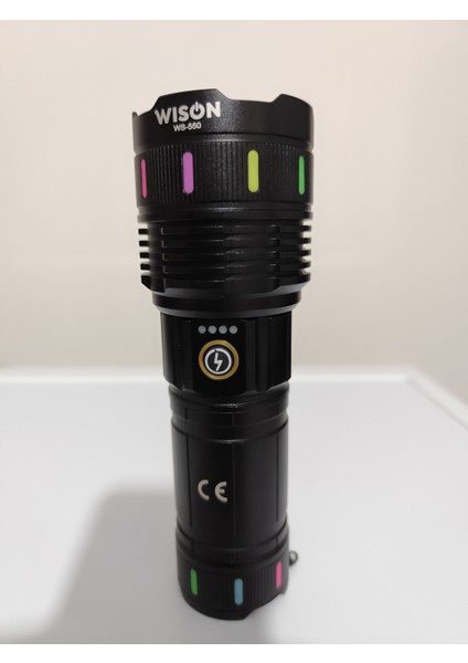 Wıson WS-550 30w 3000 Lümen Zoomlu Profosyonel El Feneri fiyatları