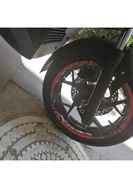 Yeni Özel Motosiklet Jant Şeridi Xmax Jant Şerit Sağ-Sol/ön-Arkasticker Etiket Modeli fiyatları