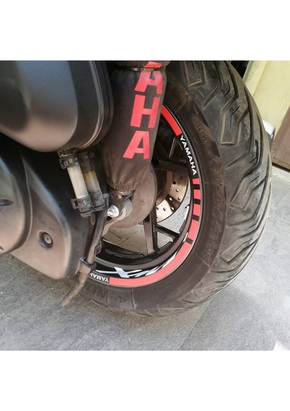 Yeni Özel Motosiklet Jant Şeridi Xmax Jant Şerit Sağ-Sol/ön-Arkasticker Etiket Modeli fırsatları