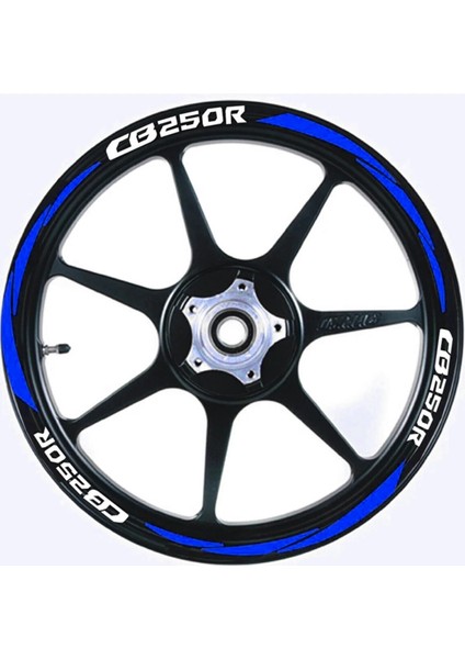 Yeni Özel Motosiklet Jant Şeridi CB250R Uyumlu Mavi Sağ-Sol/ön-Arka