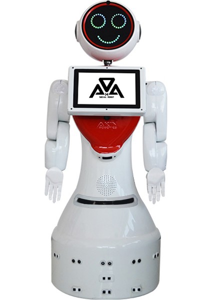 Mini Ada İnsansı Robot 130 Cm Yükseklik Lityum İyon Pil ile 8 Saat Çalışma Süresi