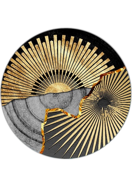 :temperli Cam Daire Tablo, Cam Tablo, Uv Baskı, CTT011