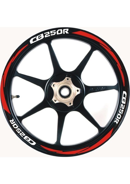 Yeni Özel Motosiklet Jant Şeridi Honda CB250R Uyumlu Sağ-Sol/ön-Arka