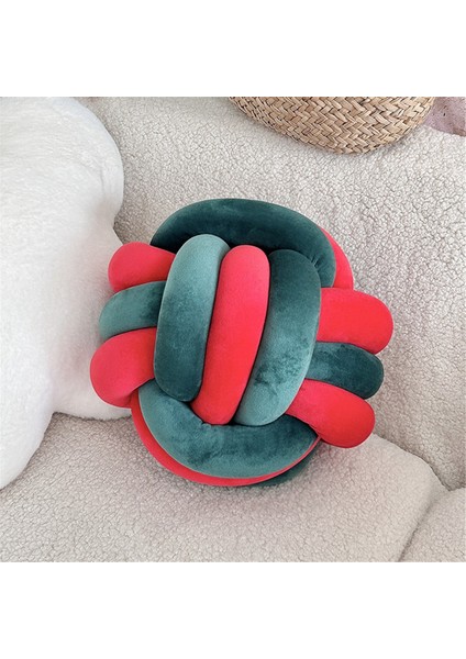 Düğüm Şeklindeki Küresel Peluş Yastık Uyku Arkadaşı Kanepe Yastık Yastık El Dokuma Yastık (Yurt Dışından) modelleri