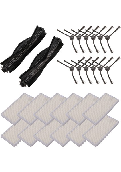 Mıdea W20 / W20 Pro Robot Için Vakum Süpürge Ana Yan Fırça Hepa Filtre Aksesuarları Yedek Yedek Parçalar (Yurt Dışından)