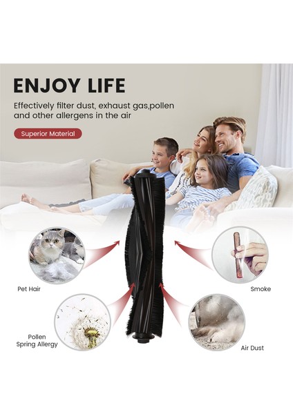 Mıdea W20 / W20 Pro Robot Için Vakum Süpürge Ana Yan Fırça Hepa Filtre Aksesuarları Yedek Yedek Parçalar (Yurt Dışından) fiyatları