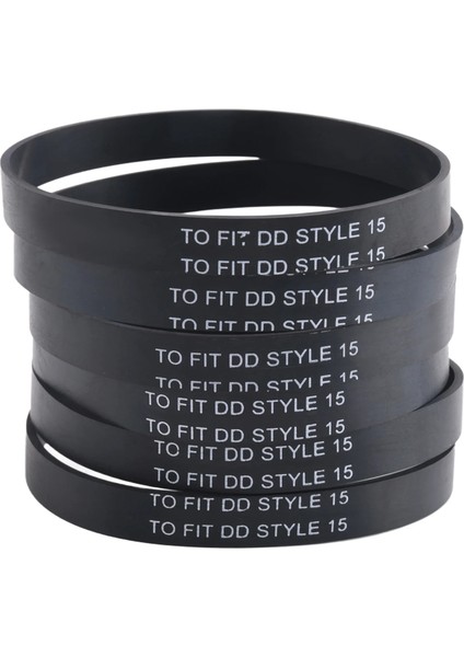 6 Adet Yedek Elektrikli Süpürge Tırtıllı Kemer, Kir Şeytan Stili Için Uyumlu 15 Dik Elektrikli Süpürge (Yurt Dışından) fiyatları