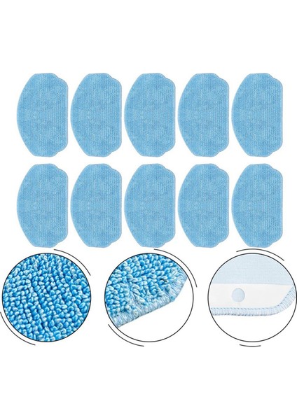 Kabum Smart 100 Robot Için Vakum Temizleyici Yan Fırça Hepa Filtre Mop Bez Aksesuarları Yedek Yedek Parçalar (Yurt Dışından) fırsatları