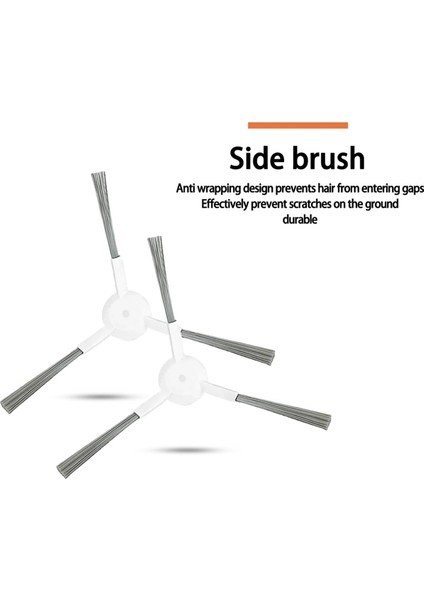 Xiaomi S20 Plus S20+ Robot Vakum Süpürge B108GL Parçalar Ana Yan Fırça Hepa Filtre Mop Kumaş Aksesuarları (Yurt Dışından) indirimleri