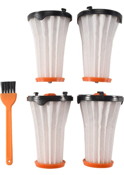Aeg/electrolux Rapido ve Ergorapido Vakum Süpürgeleri Için 4 Pcs Değiştirme Filtresi, Aeg Aef 144, Electrolux EF144 (Yurt Dışından)