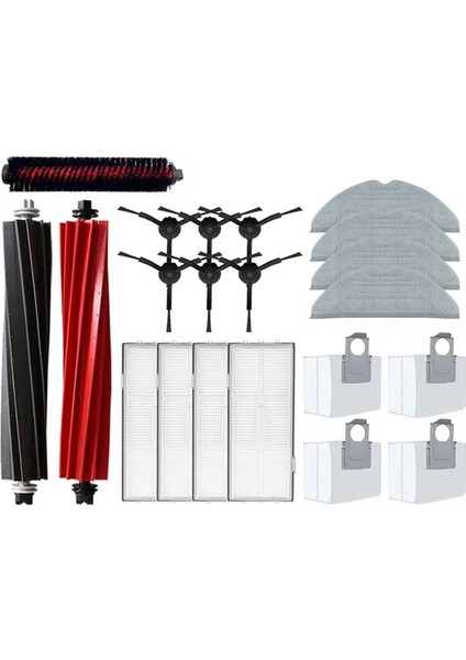 Roborock S8 / S8 Pro Ultra / S8 Plus / G20 Hepa Filtre Mop Bezleri Toz Çantaları Sarma Yedek Parçalar Aksesuarları (Yurt Dışından) indirimleri