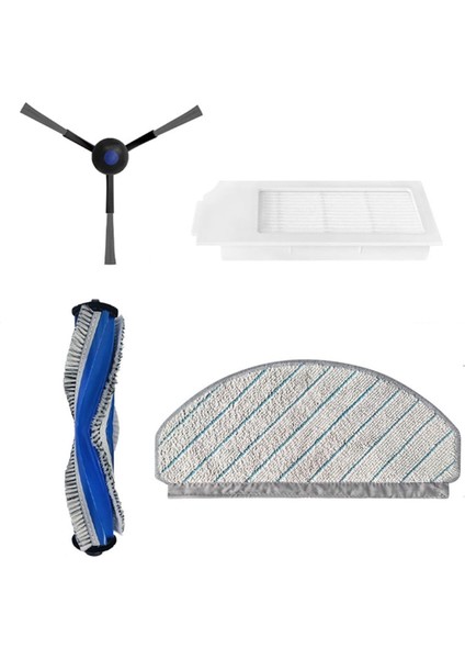 Ecovacs Deebot N20 / N20 Plus / N20 Pro Plus Ana Fırça Hepa Filtreleri Yan Fırça Için Yedek Parça Aksesuarları (Yurt Dışından) fiyatları