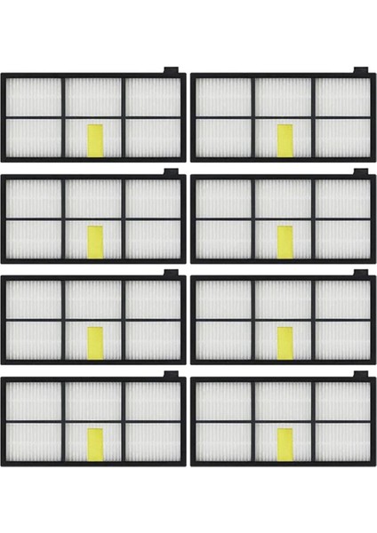 Irobot Roomba Süpüren Robot Aksesuarları 800 Filtre 860 880 Yüksek Verimli Filtre Aksesuarları 8pcs (Yurt Dışından)