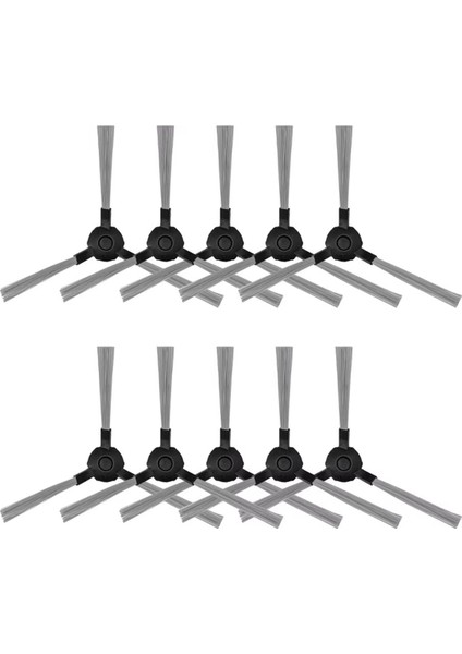 Jenxy SP812 Robot Vakum Separcı Yan Fırça Aksesuar Yedek Parça 10 Adet (Yurt Dışından)