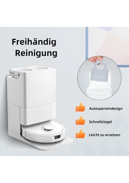 Roborock Q Revo Robot Emme Istasyonu Için Aksesuar Seti, Yedek Parçalar Ana Fırçaları, Mendilleri, Hepa Filtrelerini Içerir (Yurt Dışından) fırsatları