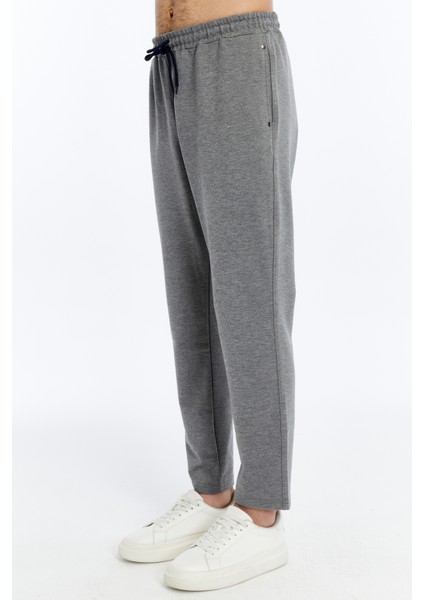 Erkek Gri Cepli Klasik Paça Arka Cep Fermuarlı Eşofman ALT-P340 modelleri