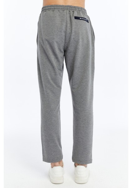 Erkek Gri Cepli Klasik Paça Arka Cep Fermuarlı Eşofman ALT-P340 fırsatları