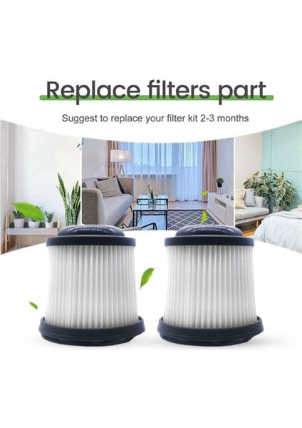 2pcs Vakum Süpürge Filtre Aksesuarı Black Decker PVF110 1210 1210P Vakum Süpürge Aksesuarları Yedek Parçalar (Yurt Dışından) indirimleri