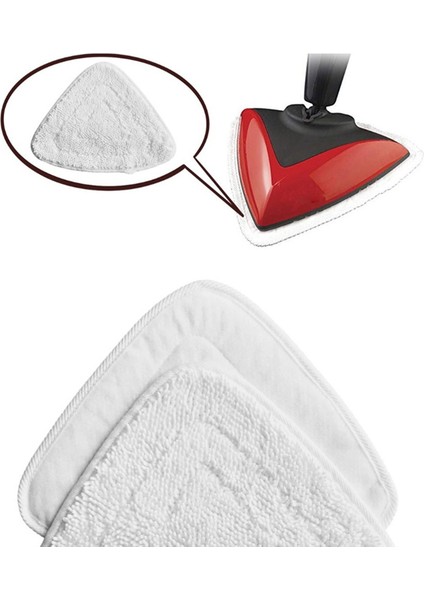 4pcs Vileda Için Buhar Paspas Pedleri Vakumlu Temizleyici Yıkanabilir Yeniden Kullanılabilir Üçgen Paspas Bezi Temizleme Zemin Aleti (Yurt Dışından) modelleri