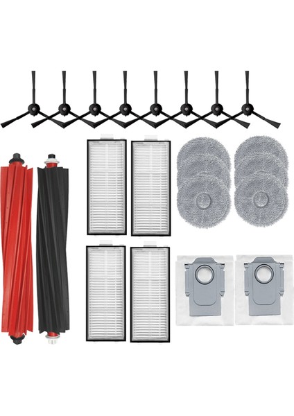 Roborock Qrevo Slim/qrevo Master Sweet Robot Ana Yan Fırça Paspas Filtre Set Temizleyici Parçalar Değiştirme (Yurt Dışından) indirimleri