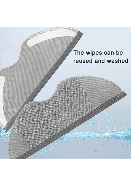 Xiaomi Robot Vakum E5 / C108 Robot Vakum Temizleyici Aksesuarları Yıkanabilir Mikrofiberler Paspas Bez 10 Adet (Yurt Dışından) indirimleri