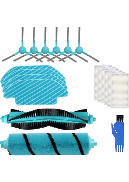 Cecotec Conga 4090 4490 4690 5090 5490 6090 Robot Vakum Süpürge Parçaları Ana Yan Fırça Hepa Filtre Mop Bezi (Yurt Dışından)
