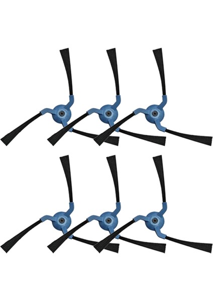 6pcs Yedek Parçalar Eufy X10 Pro Omni / X9 Pro Robot Vakumları Temizleyici Aksesuarları Yıkanabilir Kenar Fırçası (Yurt Dışından)