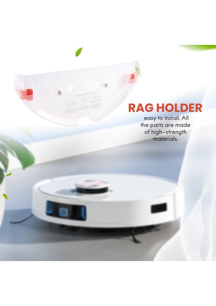 Xiaomi Roborock S5 Max Aksesuarları Için Su Deposu ve Mop Braket Tepsi Yedek Parçaları S50 Max S55 Max S6 Maxv (Yurt Dışından) indirimleri