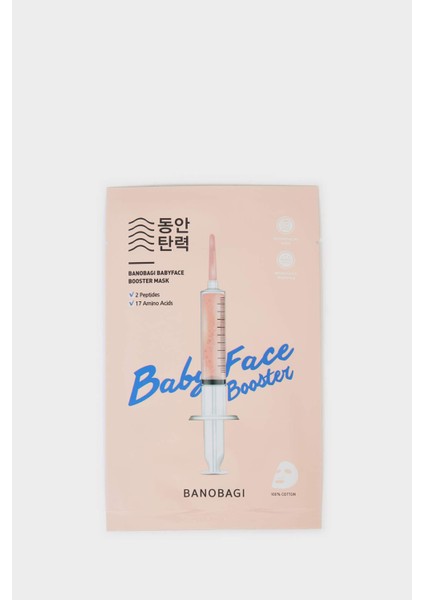 Booster Line Baby Face Injection Mask 10ml – Cilt Yenileyici & Elastikiyet Artırıcı Yüz Maskesi