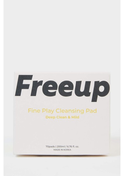 Fine Play Cleansing Pad 200ml – Hassas Temizleyici & Arındırıcı Pamuk Ped