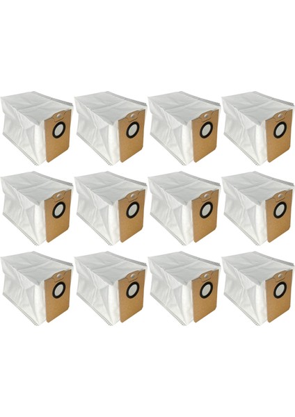 12PCS Cecotec Conga Için Toz Çantası 2499/7490/8290/2299 Serisi Vakum Süpürge Parça Ev Temizleme Çöp Toz Çantası (Yurt Dışından)