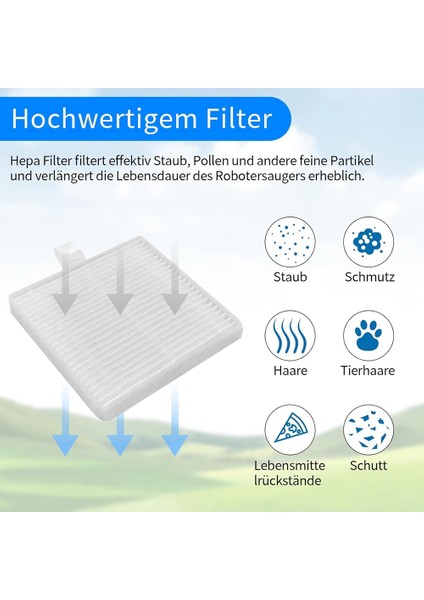 Airrobo T20 Robot Için Vakum Süpürge Ana Yan Fırça Hepa Filtre Mop Padleri Toz Torbaları Yedek Parçalar (Yurt Dışından) modelleri